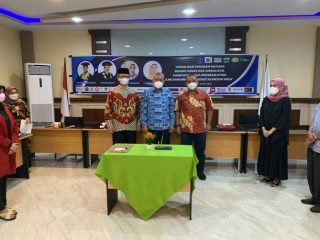 Program Studi (Prodi) Ilmu Komunikasi Fakultas Ilmu Sosial Ilmu Politik Universitas Medan Area (Fisip UMA) menjalin Memorandum of Agreement (MoA) dengan 22 mitra secara hybrid di ruang convention kampus UMA Jalan Kolam, Selasa (15/6/2021).