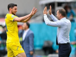 Kemenangan Ukraina 2-1 atas Makedonia Utara di Stadion Nasional, Kamis (17/6) 2021) Membuat persaingan semakin sengit