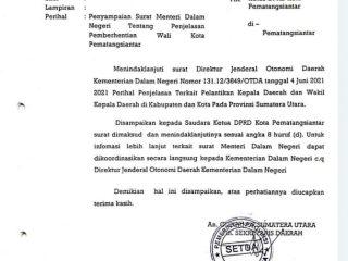 Pemerintah Provinsi Sumatera Utara dan DPRD Pematangsiantar didesak segera menuntaskan proses pelantikan Walikota dan Wakil Walikota Pematangsiantar hasil Pilkada 2020.