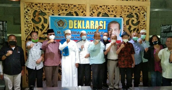 Sejumlah kalangan mendukung Hermansjah untuk kembali memimpin Persatuan Wartawan Indonesia (PWI) Sumatera Utara (Sumut) selama 5 tahun ke depan