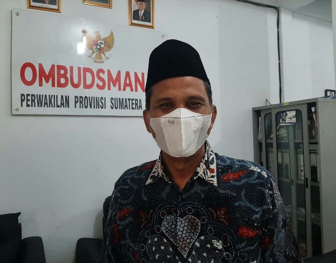 Kepala Ombudsman RI Perwakilan Sumut Abyadi Siregar