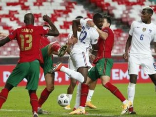 Pertandingan terakhir grup F antara Perancis melawan Portugal, Kamis dini hari(24/6/2021)