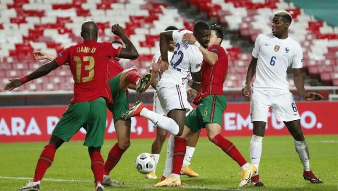 Pertandingan terakhir grup F antara Perancis melawan Portugal, Kamis dini hari(24/6/2021)
