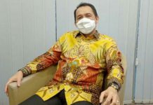 Ketua Fraksi Golkar DPRD Sumatera Utara (Sumut) Irham Buana