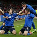 Tim Italia akhirnya memenangkan laga melawan Austria dengan skor 2-1 babak 16 besar Euro 2020 di Stadion Wembley, Minggu dinihari (27/6/2021).