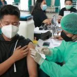 Vaksinasi untuk anak usia 12 tahun sampai 17 tahun di Kota Medan mulai dimulai di Gedung PKK, Jalan Rotan, Kecamatan Medan Petisah, Rabu (7/7/2021).