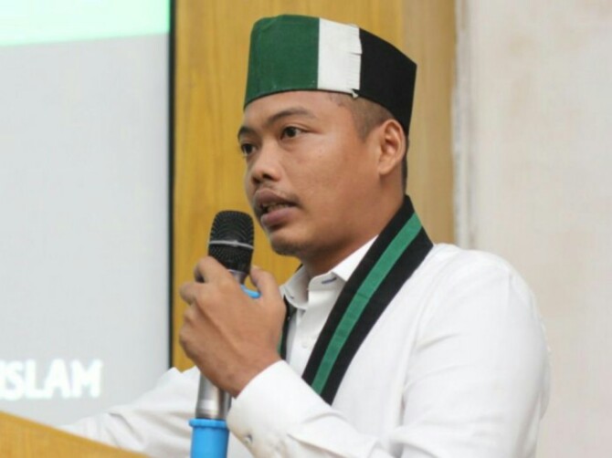 ketua Badan Koordinasi (Badko) Himpunan Mahasiswa Islam (HMI) Sumatera Utara (Sumut) Alwi Hasbi Silalahi