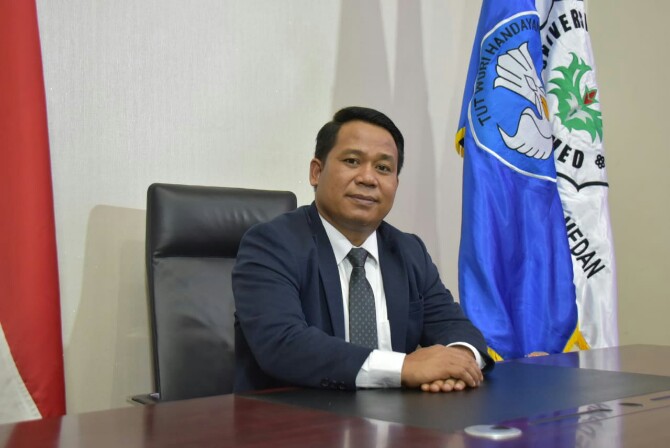 Rektor Unimed Dr. Syamsul Gultom, SKM., M.Kes