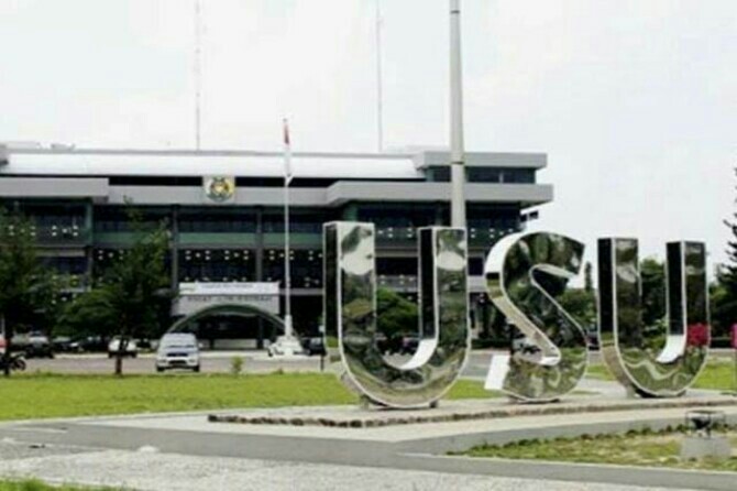 Universitas Sumatera Utara (USU) menerima sebanyak 2.889 mahasiswa baru TA 2021/2022 dari jalur Seleksi Mahasiswa Mandiri (SMM). Pengumuman peserta yang lulus dimuat pada laman http://pengumuman.usu.ac.id/smm2021, Sabtu (17/7/2021) malam.