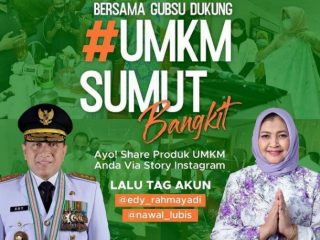 Edy membuka peluang bagi setiap Usaha Mikro, Kecil dan Menengah (UMKM) untuk dipromosikan usaha dan produknya lewat akun Instagram pribadinya.