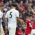 Hattrick Bruno Fernandes ke gawang Leeds United pada laga pembuka EPL 2021/2022, membuat Manchester United pesta gol di Stadion Old Trafford, Sabtu (14/8/2021). The Red Devils menang 5-1.