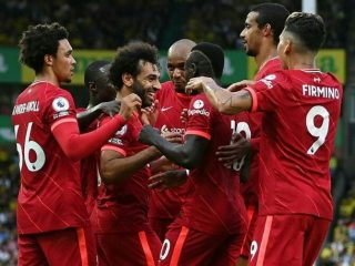Bertandang ke Stadion Carrow Road, markas Norwich City di laga perdana EPL 2020/2021, Liverpool menang telak 3-0, Sabtu (14/8/2021).