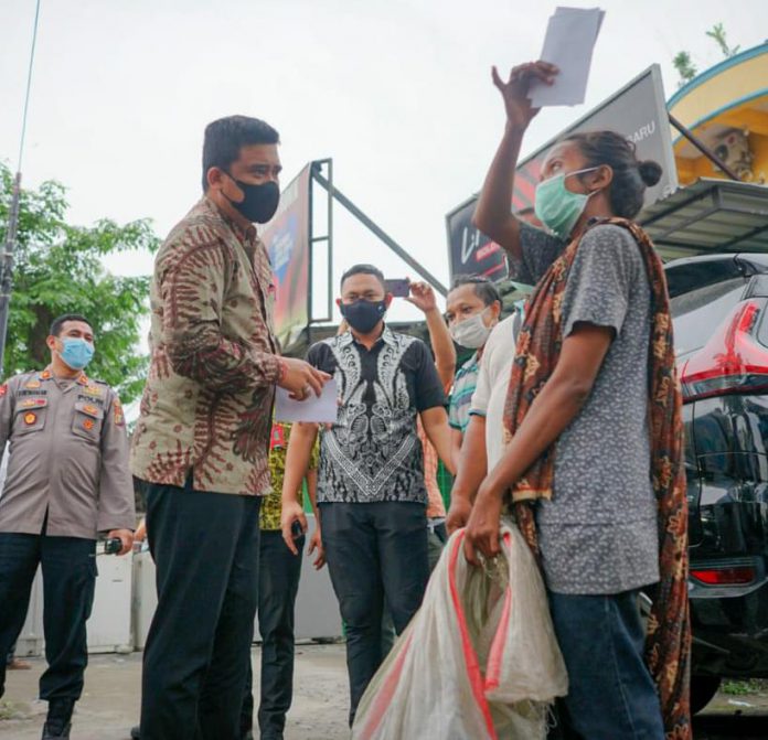 Walikota Medan, Bobby Nasution menegaskan, selama berkantor di Kecamatan Medan Helvetia, angka penurunan Covid-19 di wilayah itu belum signifikan