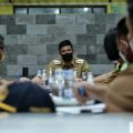 Angka terpapar Covid-19 di Kecamatan Medan Helvetia turun di hari terakhir Walikota Medan, Bobby Nasution berkantor dari kecamatan itu, Selasa (24/8/2021).