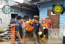 Satu jenazah terakhir korban longsor di Lau Bawang Kecamatan Kabanjahe, Karo berhasil ditemukan oleh Tim SAR gabungan, Jumat (27/8/2021) sekitar pukul 12.35 WIB.