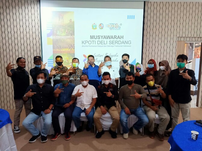 Komite Permainan Rakyat dan Olahraga Tradisional Indonesia (KPOTI) melaksanakan Musyawarah Cabang pembentukan kepengurusan KPOTI Deliserdang.