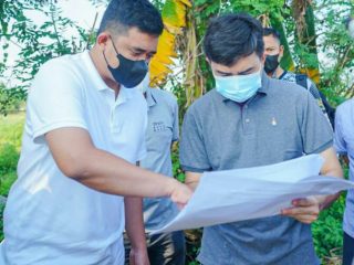 Pembangunan panti sosial di Jalan Turi III, Kelurahan Sidomulyo, Kecamatan Medan Tuntungan ditargetkan selesai akhir tahun ini.