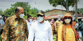 Pemkab Langkat bersama GAPKI (Gabungan Pengusaha Kelapa Sawit Indonesia) Kabupaten Langkat melaksanakan vaksinasi dosis kedua, bertempat di PT Amal Tani Kecamatan Sirapit, Langkat, Selasa (7/9/2021).