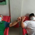 PD Al Washliyah Kota Medan bersama BKM Al Ishlah melakukan kerjasama dalam kegiatan donor darah yang di Masjid Al Ishlah Jalan Kapten Muslim Medan, Minggu (12/9/2021)