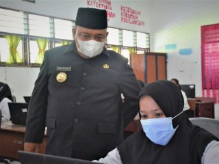 Bupati Langkat, Terbit Rencana PA meninjau seleksi PPPK di SMA Negeri 1 Stabat