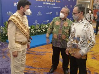 Wakil Menteri Luar Negeri, Mahendra Siregar menutup perhelatan akbar Global Tourism Forum ( GTF) Leaders Summit Asia yang menjadi sinyal kuat bagi kebangkitan pariwisata dunia.