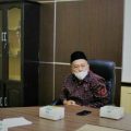 Wabup Langkat, Syah Afandin menerima pengurusan DHC 45 di Kantor Bupati Langkat, Jumat (17/9/2021).