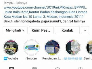Akun instagram atcsmedan yang dikelola Dinas Perhubungan Medan diduga diendorse salah satu konsultan kesehatan, tepatnya penurun badan.