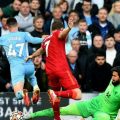 Kevin De Bruyne menjadi mimpi buruk Liverpool di Stadion Anfield, Minggu (3/10/2021).