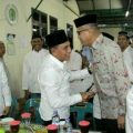 Gubsu Edy Rahmayadi dan Gubernur Aceh Nova Iriansyah saat bertemu beberapa waktu lalu. Nova mengalami kecelakaan hingga patah tulang, di mana ia seharusnya akan menerima pataka PON 2024 bersama Edy Rahmayadi di Papua beberapa hari lagi.