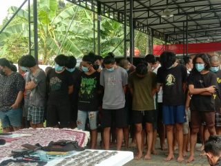 Badan Narkotika Nasional Provinsi (BNNP) Sumatera Utara (Sumut) mengamankan sebanyak 47 orang saat penggerebekan di Fakultas Ilmu Budaya (FIB) Universitas Sumatera Utara (USU) kemarin