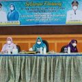 Tim Monitoring TP PKK Sumut melakukan monitoring desa percontohan Pola Asuh Anak dan Remaja (PAAR), Upaya Peningkatan Pendapatan Keluarga (UP2K) PKK, Hatinya (halaman, asri, teratur, indah dan nyaman), dan IVA Test 2021 (inspeksi visual asam asetat) di Negeri Bertuah.