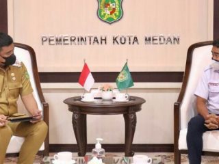 Bertemu VP Divre I  Sumut PT KAI, Bobby Sampaikan Keinginan Pembangunan Rusun Sederhana