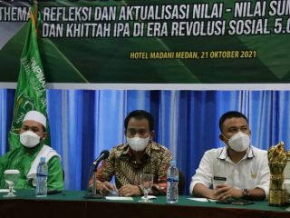 Dinas Pemuda dan Olahraga (Dispora) Provinsi Sumatera Utara kembali menggelar pemberdayaan organisasi kepemudaan melalui Ikatan Pelajar Al Washliyah (IPA) Sumatera Utara di Hotel Madani Medan, Kamis (21/10/2021).