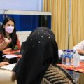 Ketua TP PKK Kota Medan, Kahiyang Ayu Bobby Nasution menerima audiensi Dosen Teknik Kimia Fakultas Teknik Universitas Sumatera Utara (FT-USU), Lilis Sukeksi di Rumah Dinas Walikota Medan, Jalan Sudirman Medan, Senin (25/102021).