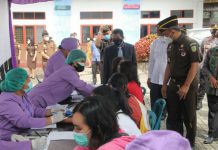 Kepala Kejaksaan Tinggi Sumatera Utara (Kajati Sumut) IBN Wiswantanu melanjutkan kunjungan kerja ke Kejari Humbang Hasundutan di Dolok Sanggul, Selasa (26/10/2021) setelah sebelumnya mengunjungi Kejari Dairi di Sidikalang.