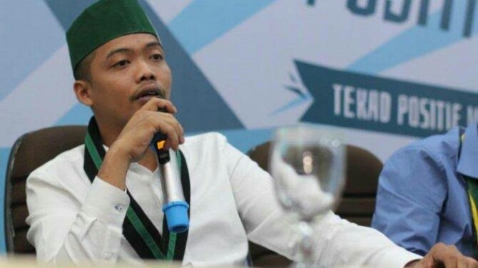 Ketua Badko HMI Sumut Alwi Hasbi Silalahi