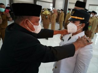 Bupati Langkat, Terbit Rencana PA saat melantik salah satu ASN dengan jabatan baru
