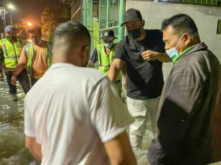 Ditinjau Bobby, Banjir di Selayang Akibat Sendimentasi