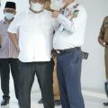 Bupati Langkat Terbit Rencana PA bersama Kadis Perhubungan Langkat H. Mulyono di Sela-sela kegiatan Pemkab Langkat