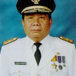 Abdul Wahab Dalimunthe, saat mengenakan pakaian dinas Wakil Gubsu 1999-2004