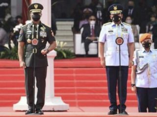 Panglima TNI Jenderal Andika Perkasa melakukan mutasi dan promosi jabatan terhadap 23 perwira dari tiga matra.