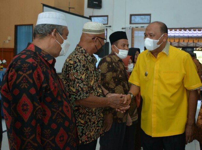 Wakil Bupati Langkat, Syah Afandin keberadaan Persatuan Wredatama Republik Indonesia (PWRI) cabang Langkat sangat memberikan hal positif bagi pembangunan di kabupaten ini.