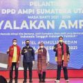 Pelantikan Angkatan Muda Pembaharuan Indonesia (AMPI) Sumut, Senin (13/12/2021) malam, menyisakan cerita.