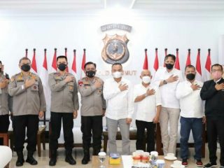 Kapolda Sumut, Irjen Pol RZ Panca Putra Simanjuntak, mengakui hubungan polisi dengan wartawan tidak bisa dipisahkan.
