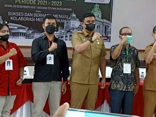 Syaifullah Defaza terpilih menjadi Ketua Persatuan Wartawan Unit Pemko Medan periode 2021-2023.