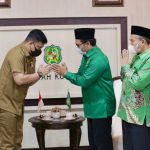 Walikota Medan, Bobby Afif Nasution mengajak Pengurus Cabang Nahdlatul Ulama (NU) Kota Medan berkolaborasi dalam menjalankan program-program Pemko Medan, termasuk pembangunan Islamic Center