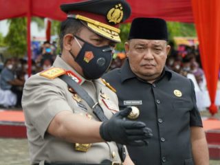 Bupati Langkat Terbit Rencana PA berharap insan bhayangkara menjalani tugas mengayomi dan melindungi rakyat Indonesia dengan penuh rasa tulus dan ikhlas.