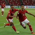 Timnas Indonesia melaju ke babak semifinal Piala AFF 2020 setelah mengalahkan Timnas Singapuraeg, 4-2 leg kedua di Singapore Internasional Stadium, Sabtu (25/12/2021). Indonesia unggul agregat 5-3