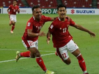 Timnas Indonesia melaju ke babak semifinal Piala AFF 2020 setelah mengalahkan Timnas Singapuraeg, 4-2 leg kedua di Singapore Internasional Stadium, Sabtu (25/12/2021). Indonesia unggul agregat 5-3