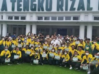 Pemprov Sumut mencairkan bonus untuk atlet yang meraih prestasi di Pekan Olahraga Nasional (PON) Papua XX. Total bonus yang digelontorkan itu mencapai Rp11,5 miliar.